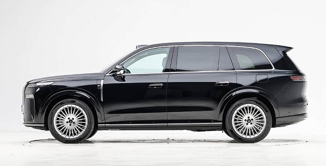 Voyah Taishan exterior design and six-seat luxury SUV configuration